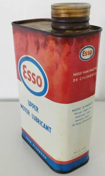 Esso Motoroel Standard "Upper Motor Lubricant" 1960 Einliter Blechdose (0133)